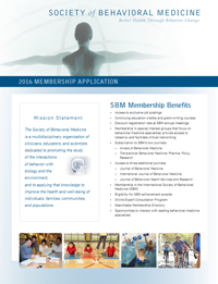 membership application